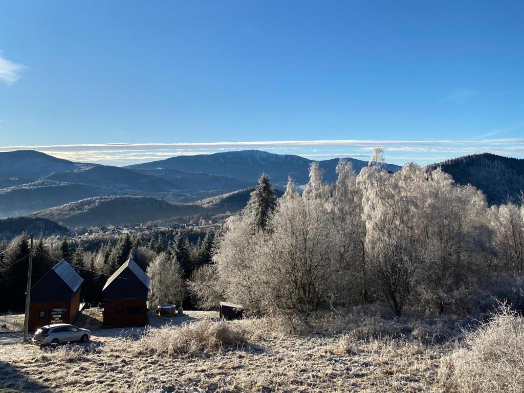 Naturlandschaft in der Nähe des Chalets