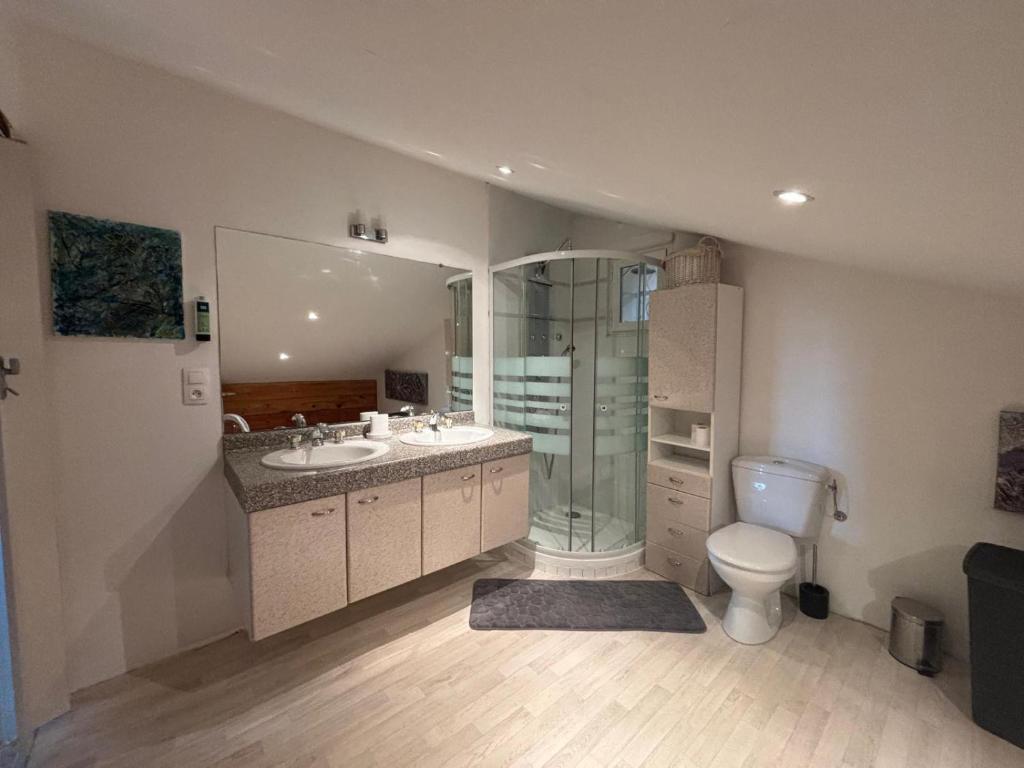 Phòng tắm tại Les 3 vallées 2