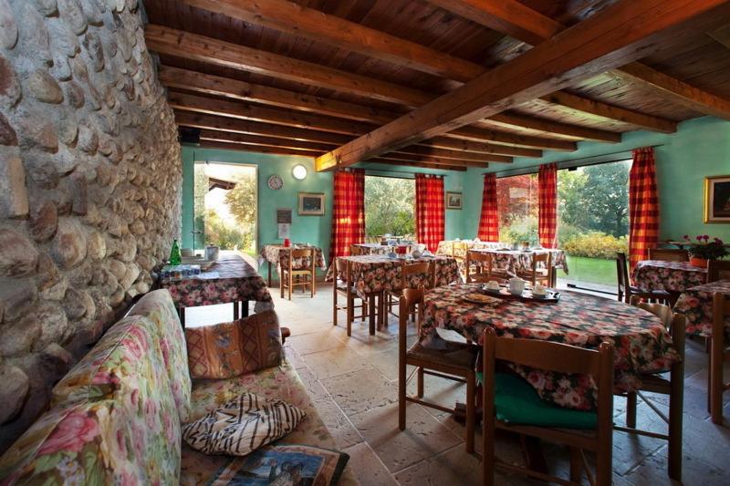 Posezení v ubytování B&B Casale Onida