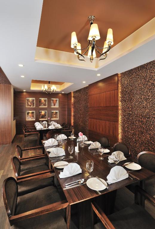 Posezení v ubytování Marina- Shimla First Designer Boutique Hotel