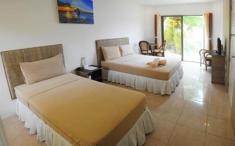ห้องพักของ Boracay White Coral Hotel