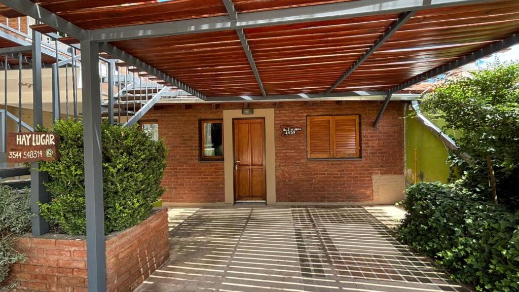 Bygningen som feriehuset ligger i