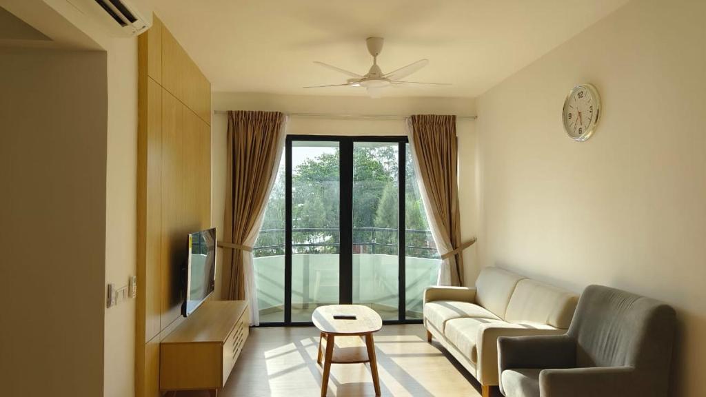 Khu vực ghế ngồi tại Seaview mutiara melaka