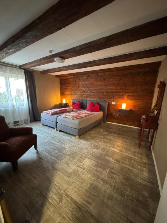 Posezení v ubytování 2 bedroom Apartment in wine region