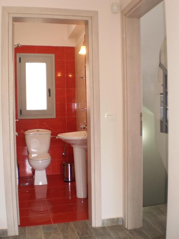 Koupelna v ubytování Ionian Diamond Villas
