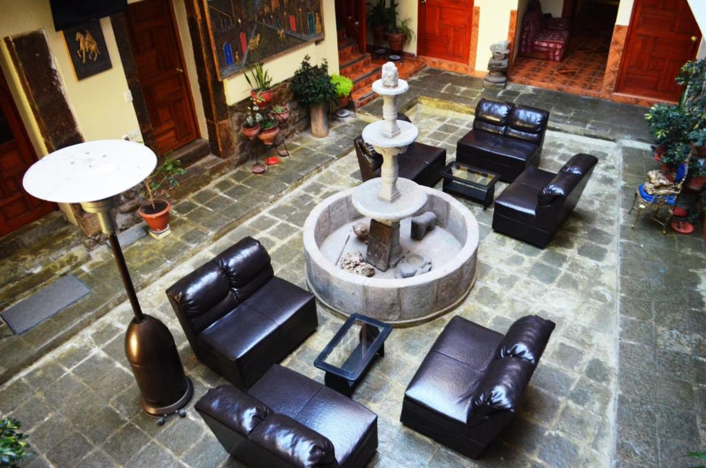 Posezení v ubytování Hotel Choquequirao