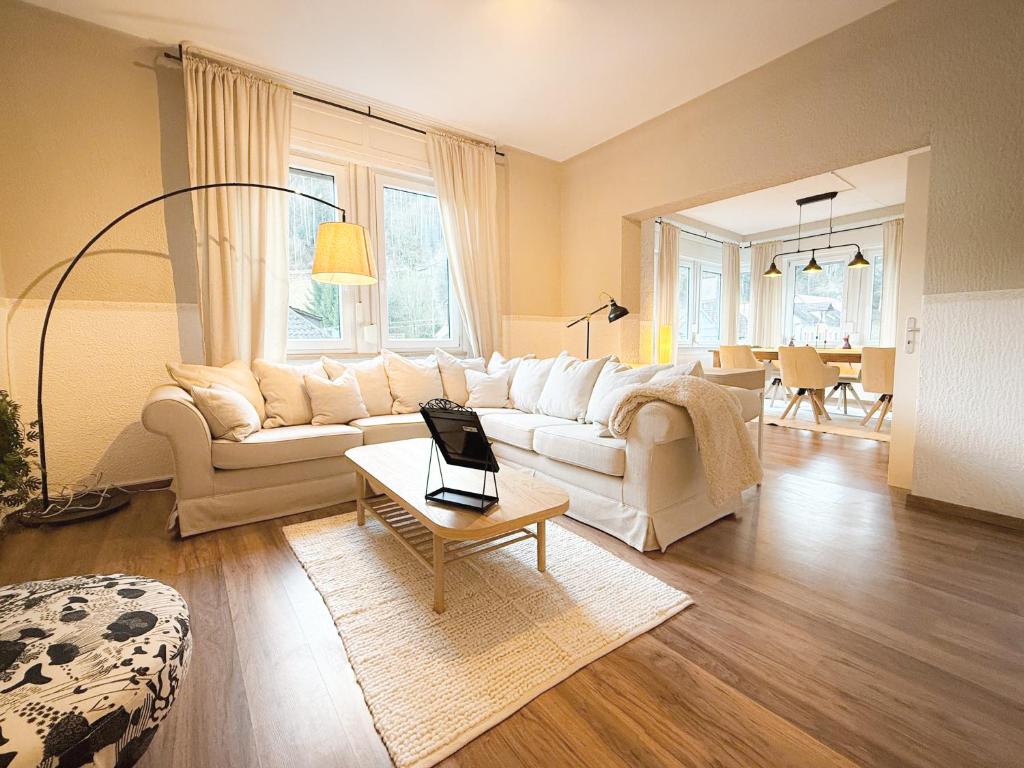 Posezení v ubytování Familienzeit im Schwarzwald für 4 Pers mit Terasse