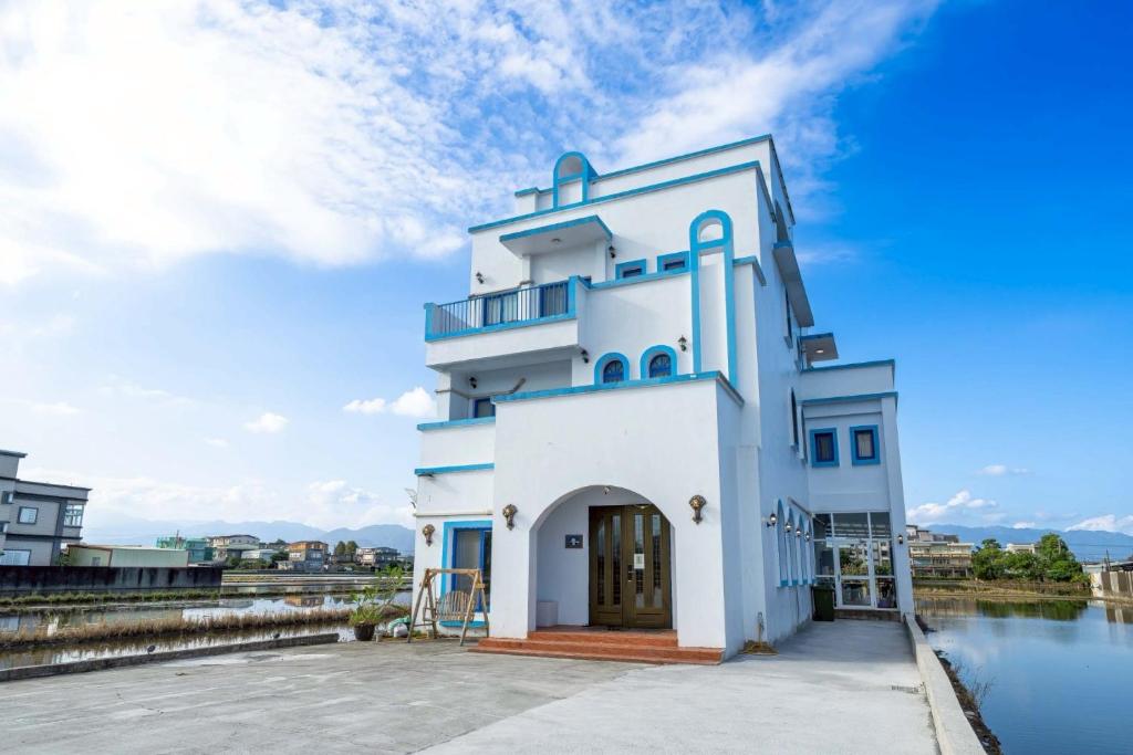 Bygningen som den private indkvartering ligger i