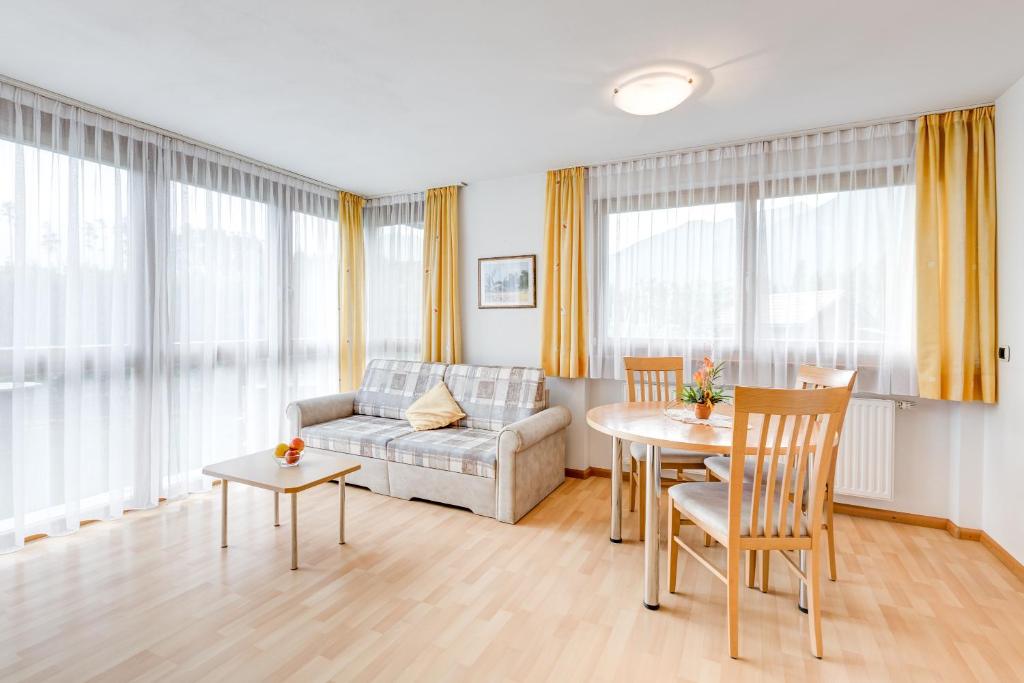 Posezení v ubytování Pension Haus am See