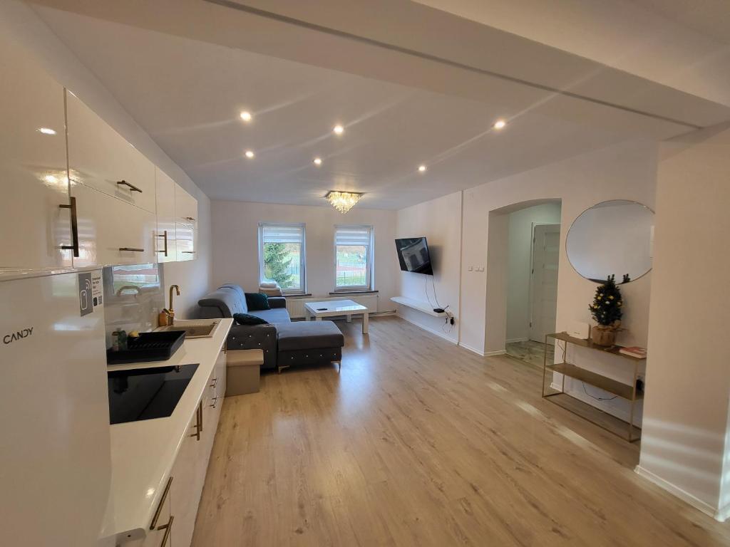 Et tv og/eller underholdning på Apartament Daisy