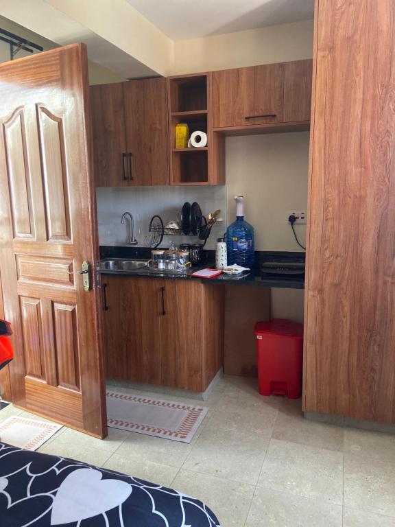 Køkken eller tekøkken på Rees haven