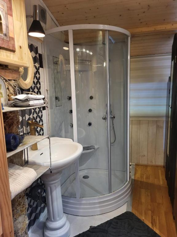 Phòng tắm tại La Garette