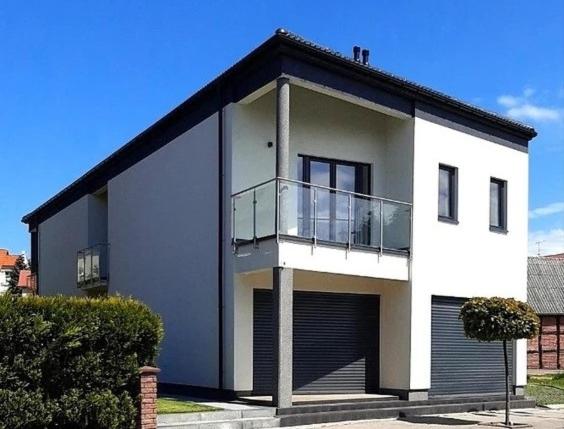 Bygningen som pensionatet ligger i