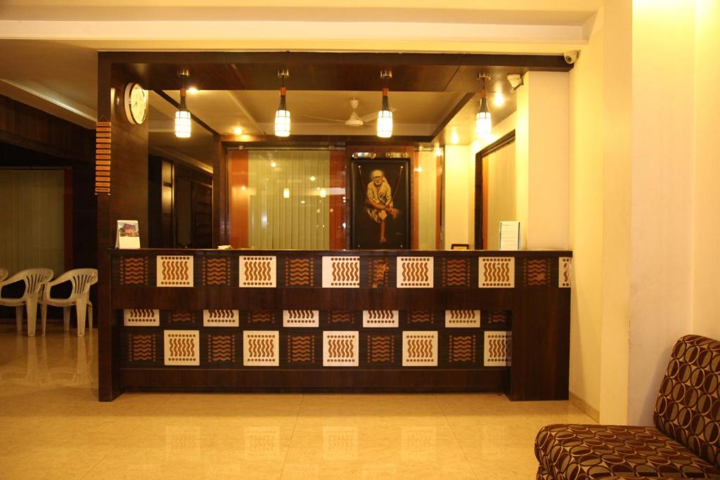 Vstupní hala nebo recepce v ubytování Hotel Sai Ramanand