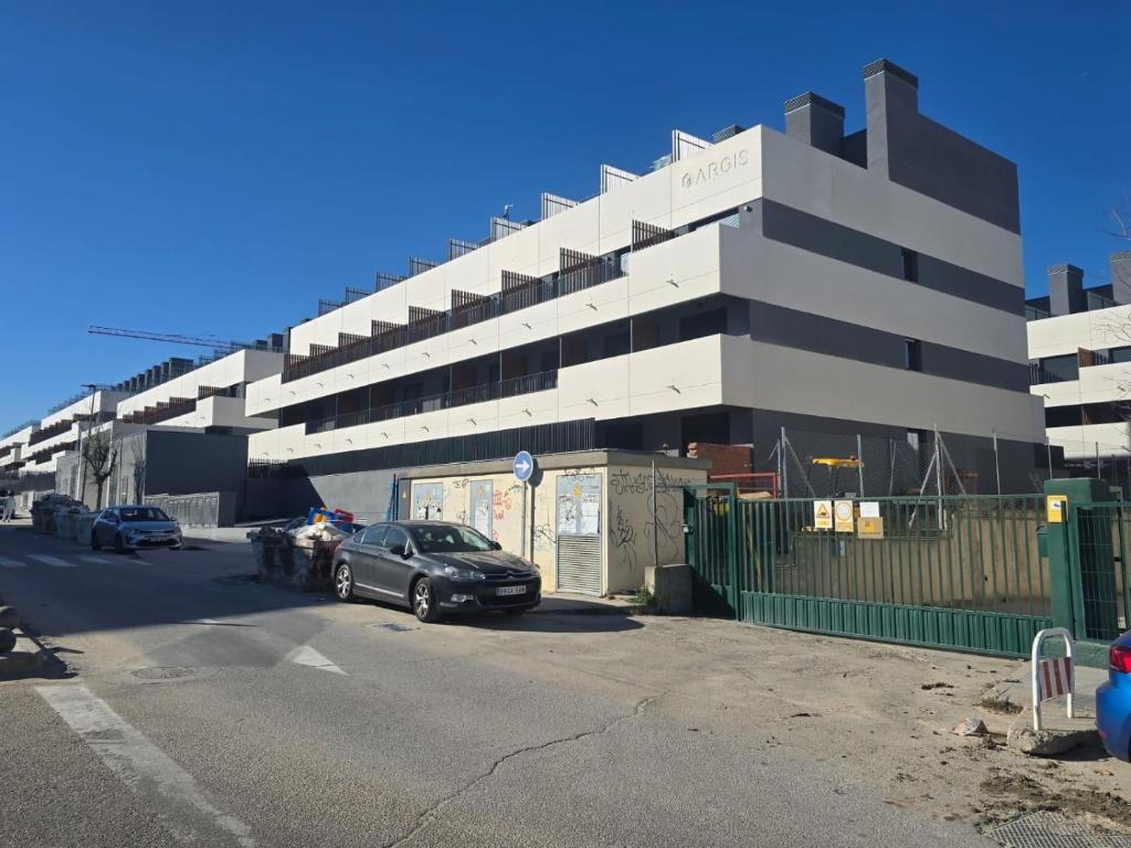 Bygningen som lejligheden ligger i