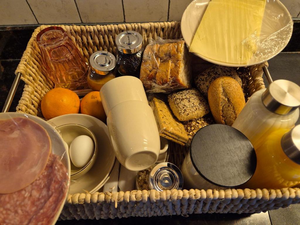 Mad på bed and breakfast-stedet eller i nærheden