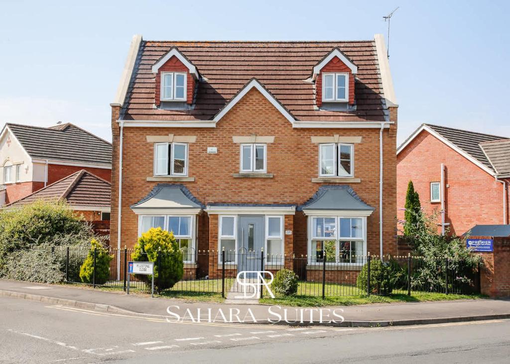 Bygningen som feriehuset ligger i