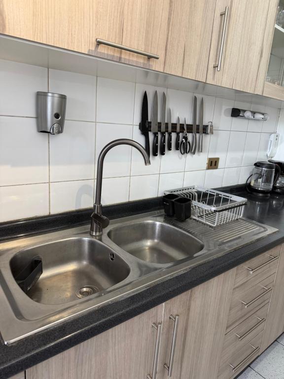 Køkken eller tekøkken på Dept Hermosa Vista, Las Condes