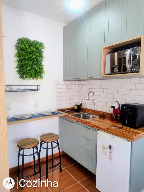 Køkken eller tekøkken på Lofts Baronesa