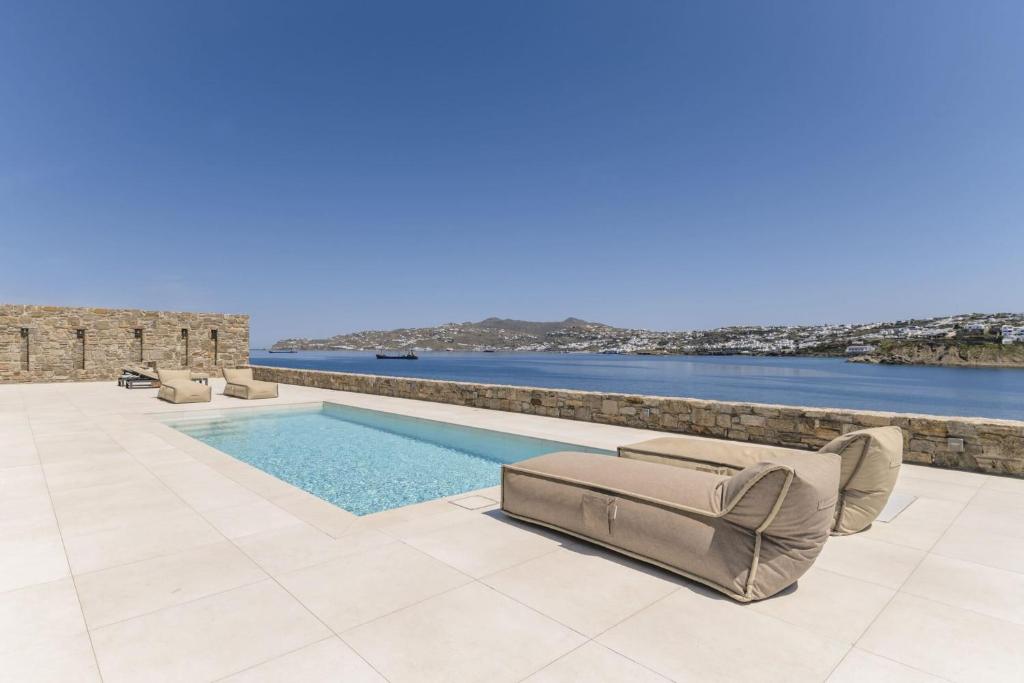 Ảnh trong thư viện ảnh của Denia Seaside Villas Mykonos, Private heated pool! ở Ornos