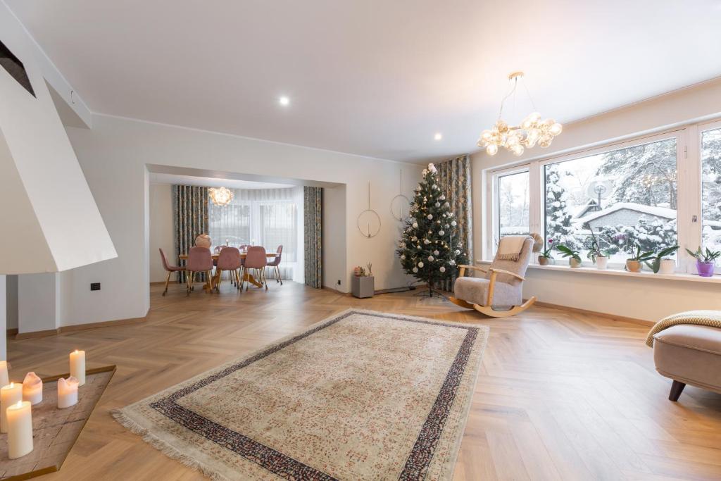 Et opholdsområde på Cozy private house in Nõmme