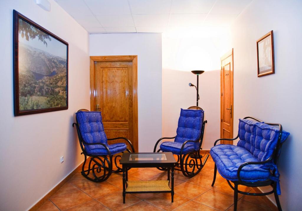 Posezení v ubytování Antiguo Casino de los Arribes
