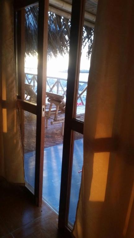 Balkón nebo terasa v ubytování Las Tortuguitas Bungalows