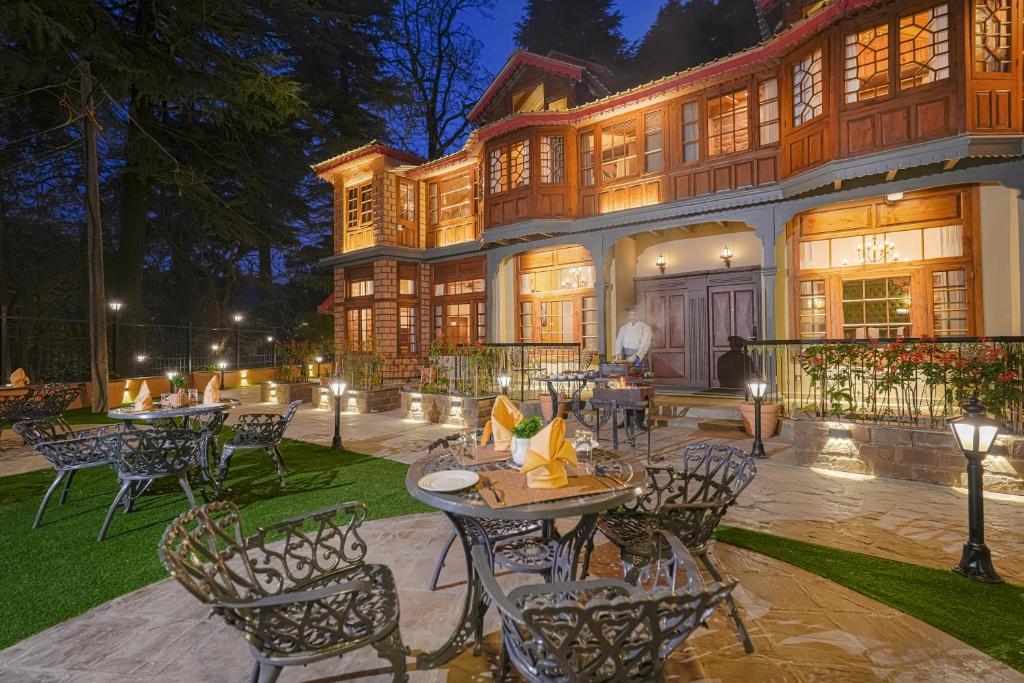 Bygningen som hotellet ligger i