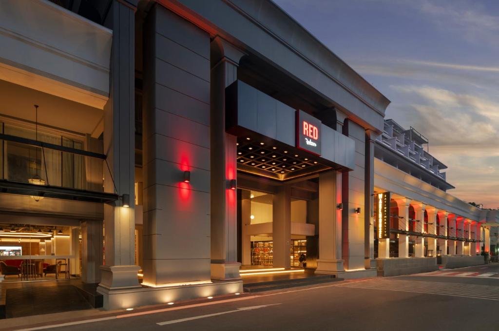 Bygningen som hotellet ligger i