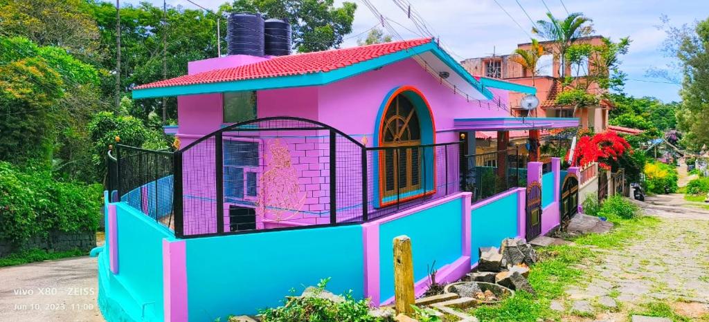 Bygningen som villaen ligger i