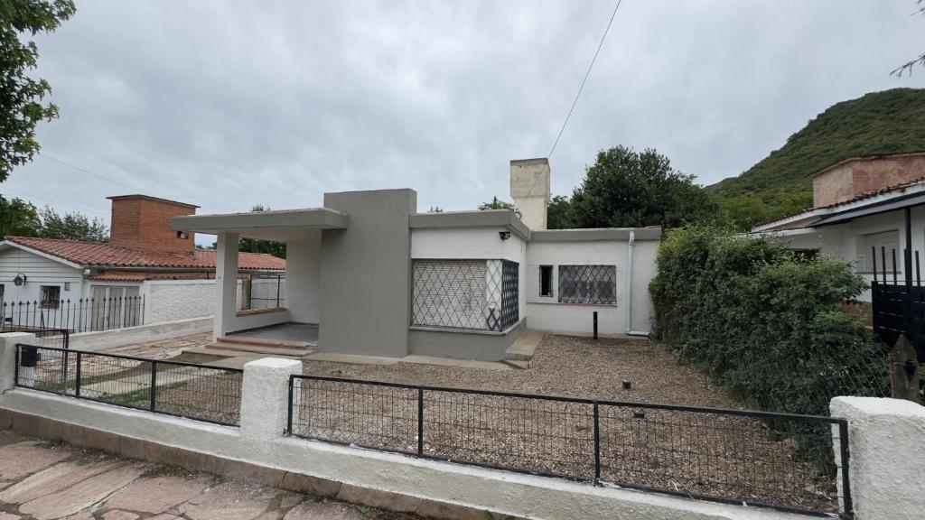 Bygningen som feriehuset ligger i