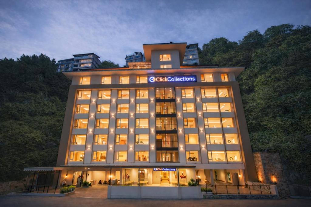 Bygningen som hotellet ligger i