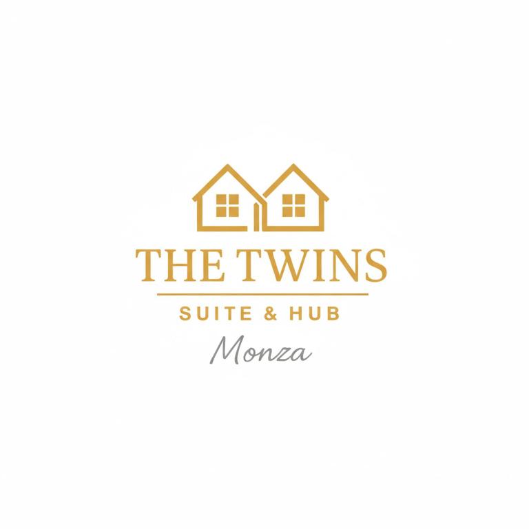 a logo for the twins suite and hub morocco at The Twins Suite & Hub in Monza