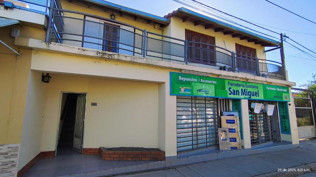 Bygningen som lejligheden ligger i