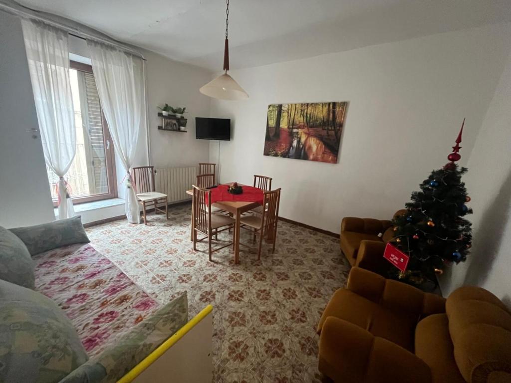 Een TV en/of entertainmentcenter bij La Vertecena
