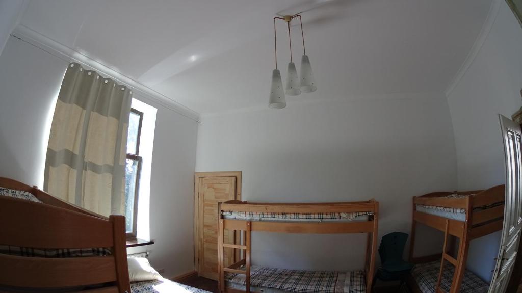 Postel nebo postele na pokoji v ubytování Hostel MIF