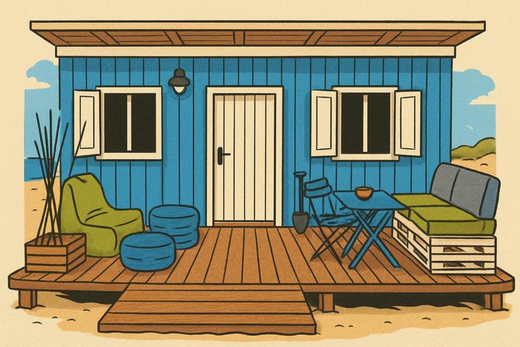 Photo de la galerie de l'établissement Cabana de Praia no centro de Lisboa, à Caparica