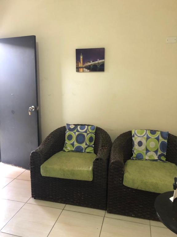 Et opholdsområde på Hospedaje Maluli 02