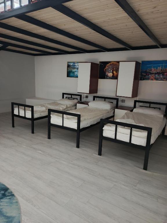 Et opholdsområde på Jomi Hostel