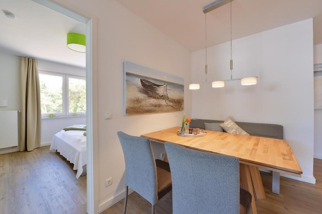 Postel nebo postele na pokoji v ubytování Ferienwohnung Sonnensegler