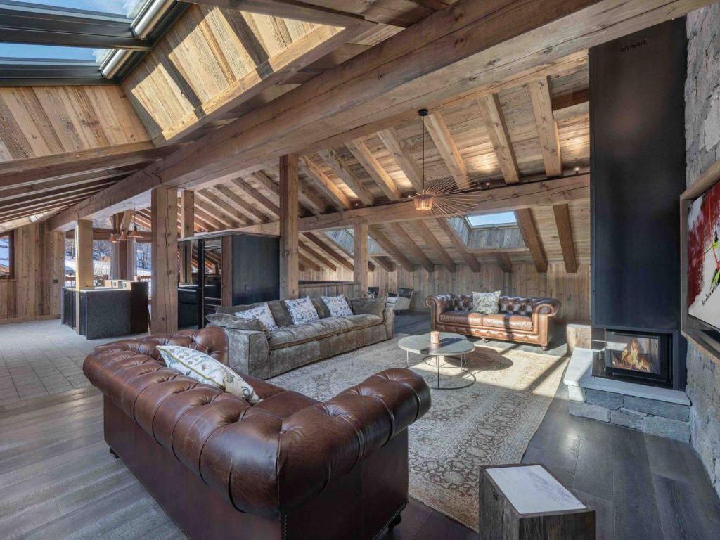 Chalet Méribel Raffort 12 pers, piscine, animaux admis - FR-1-566-84