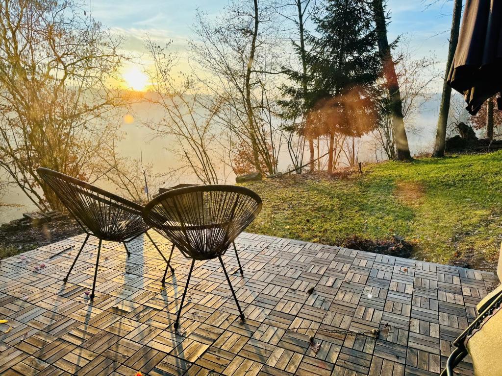 Naturlandskabet i nærheden af chaletet