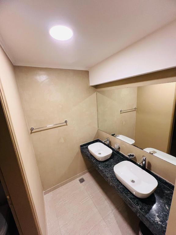 Et badeværelse på Hotel Mosqoy