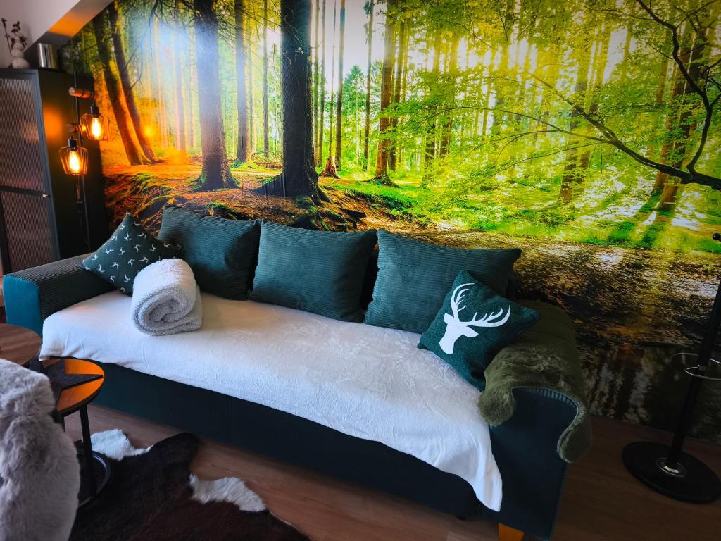 Příroda nedaleko apartmánu