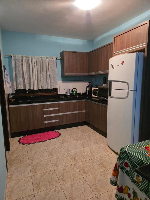 Køkken eller tekøkken på Refúgio Testoni