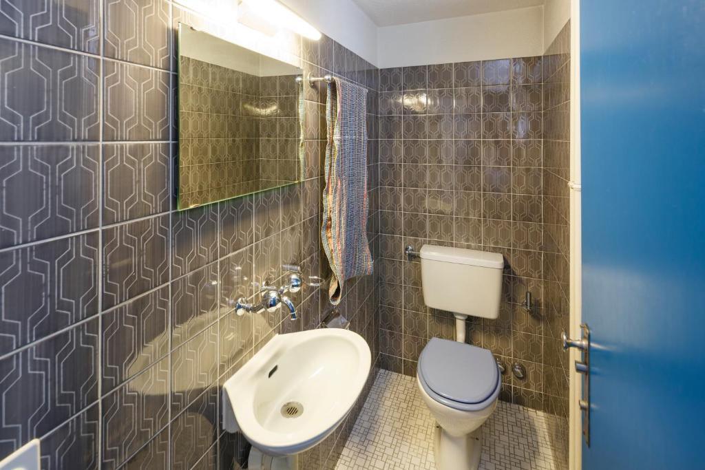 Koupelna v ubytování Residence zum Löwen