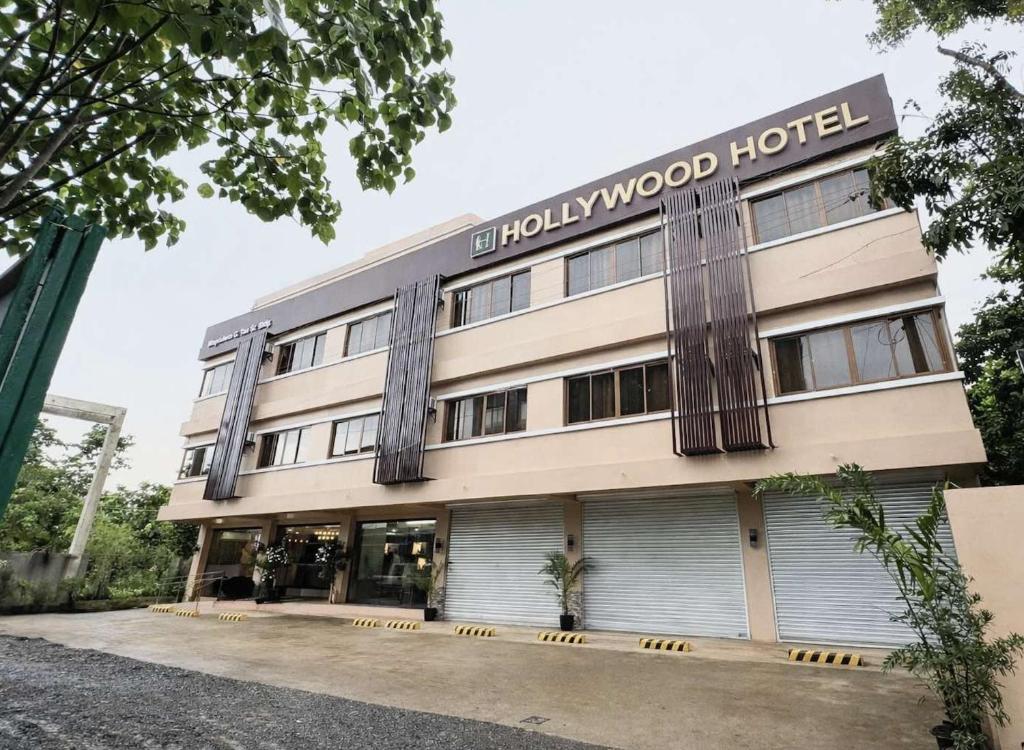 a hotel building with the words lydia wood hotel at Hollywood Hotel Puerto Princesa in Puerto Princesa City