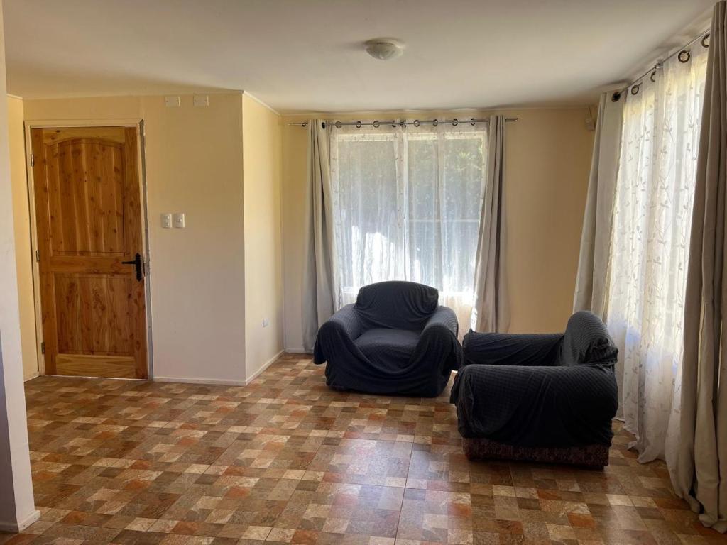 Et opholdsområde på Cabañas Amarilla