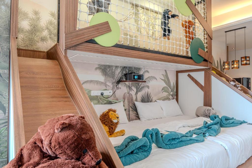 R&F Princess Cove by Nest Home at Johor Bahru - Appartamento Premium Con 3 Camere Da Letto
