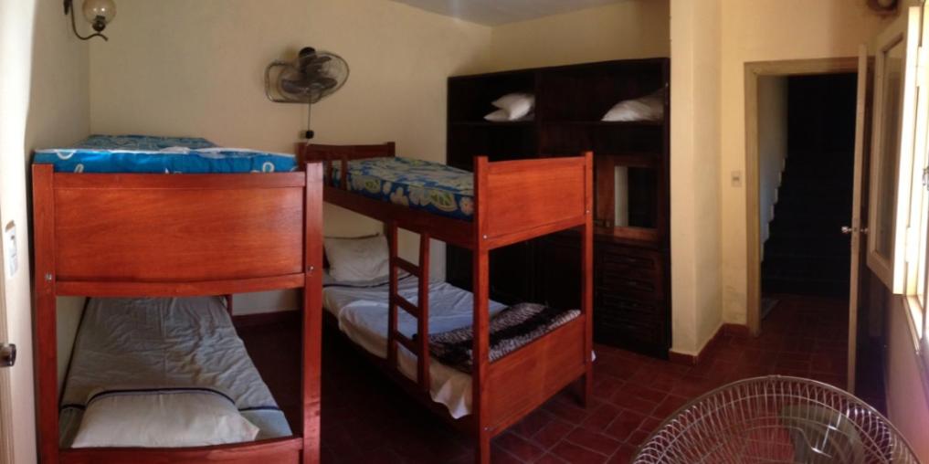 Postel nebo postele na pokoji v ubytování La Casa de Pedro Hostel